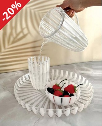 Set 4 pahare, 470 ml, alb, Dolcevita - GUZZINI